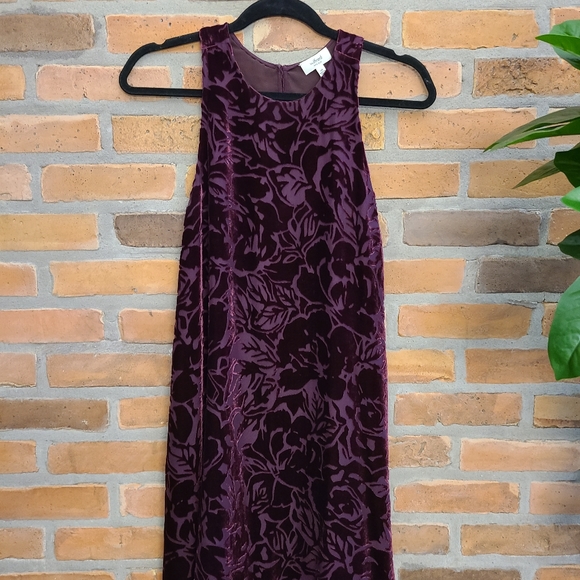 Wilfred Dress, XXS Small, Burgundy - Picture 3 of 6